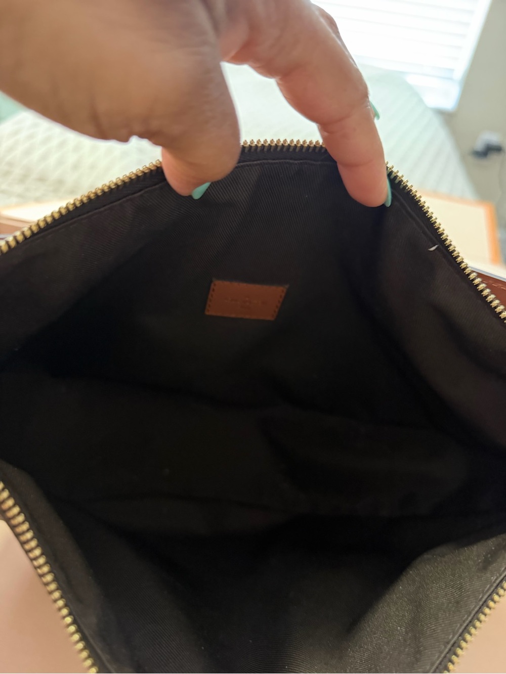 Louis Vuitton Monogram Canvas Crescent Shoulder Bag in Brown - Picture 9 of 12